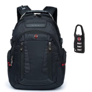 Mochila Swissport Executiva Faculdade Reforçada Masculina Cadeado