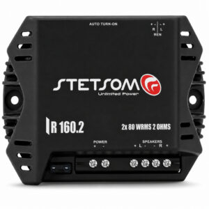Módulo Amplificador Stetsom IR160.2 2 Canais 80W Rms 2 Ohms 12V Som