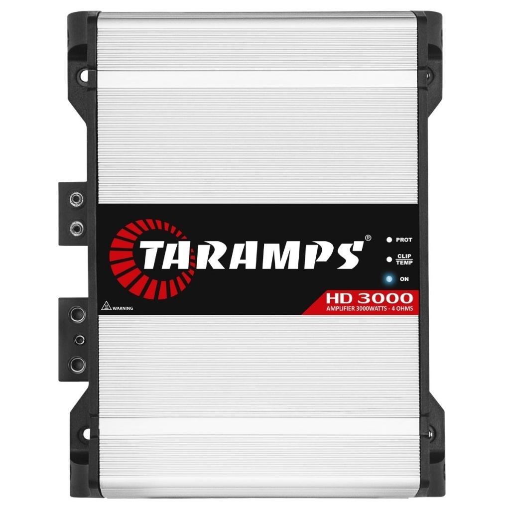 Modulo Amplificador Taramps Hd3000 4 Ohms 1 Canal 3000w Som Automotivo