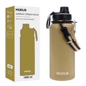 Modus 1000ML Garrafa Térmica Com Isolamento A Vácuo Esportiva De 304