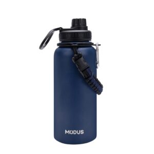 Modus 1000ml Garrafa Térmica Isolada De Aço Inoxidável Com Alça