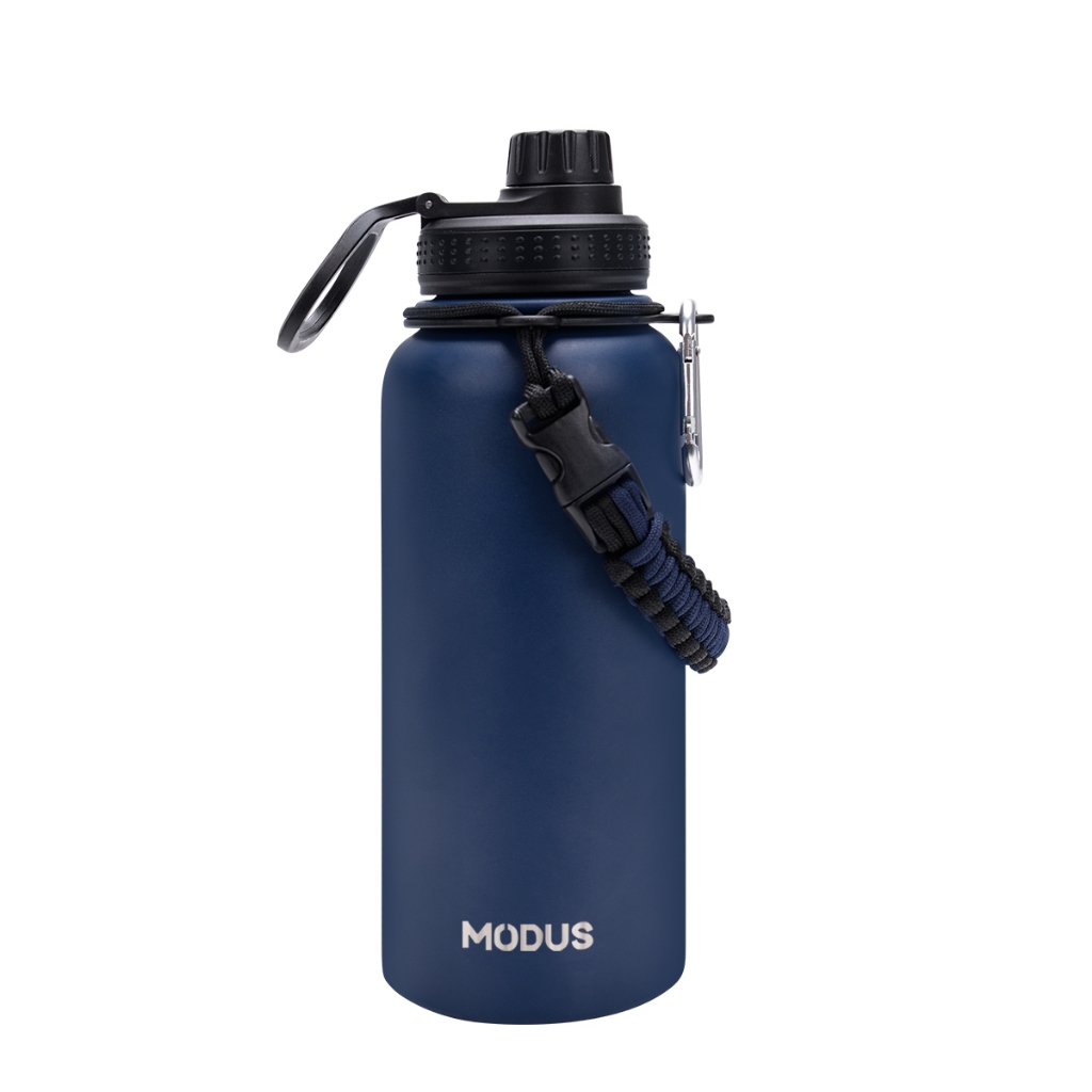 Modus 1000ml Garrafa Térmica Isolada De Aço Inoxidável Com Alça