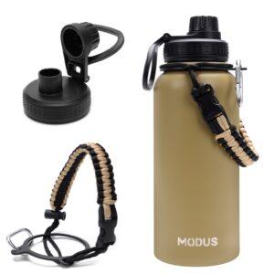 Modus Garrafa Térmica 1000ml de Aço Inoxidável Esportiva Com