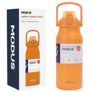Modus Garrafa Térmica 1700ml De Grande Capacidade Em Aço Inoxidável