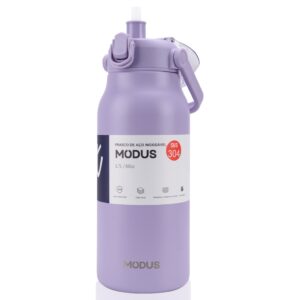Modus Garrafa Térmica de água 1700ml Grande Capacidade Aço Inox