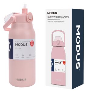 Modus Garrafa Térmica De Grande Capacidade Em Aço Inoxidável Com