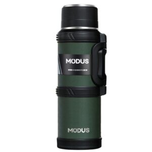 Modus Garrafa Térmica De Inox 2,4 Litros Cor Preto Verde