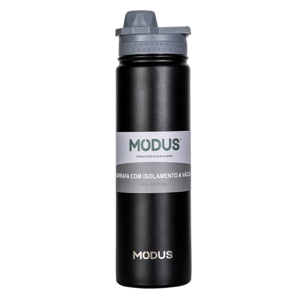 Modus Garrafa Térmica Esportes Pote Dupla Camada Presente De Aço — Cozinha e Utensílios