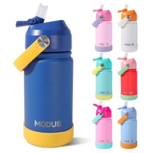 Modus Garrafa Térmica Infantil Inox 420ml com Canudo, Antivazamento
