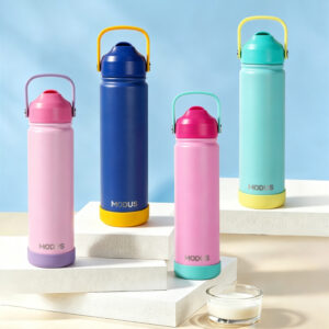 Modus Garrafa térmica inox 720ml com capa protetora de silicone Bpa