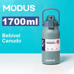 Modus Garrafa Térmica Isolada a Vácuo De Aço Inoxidável 1700ML Grande
