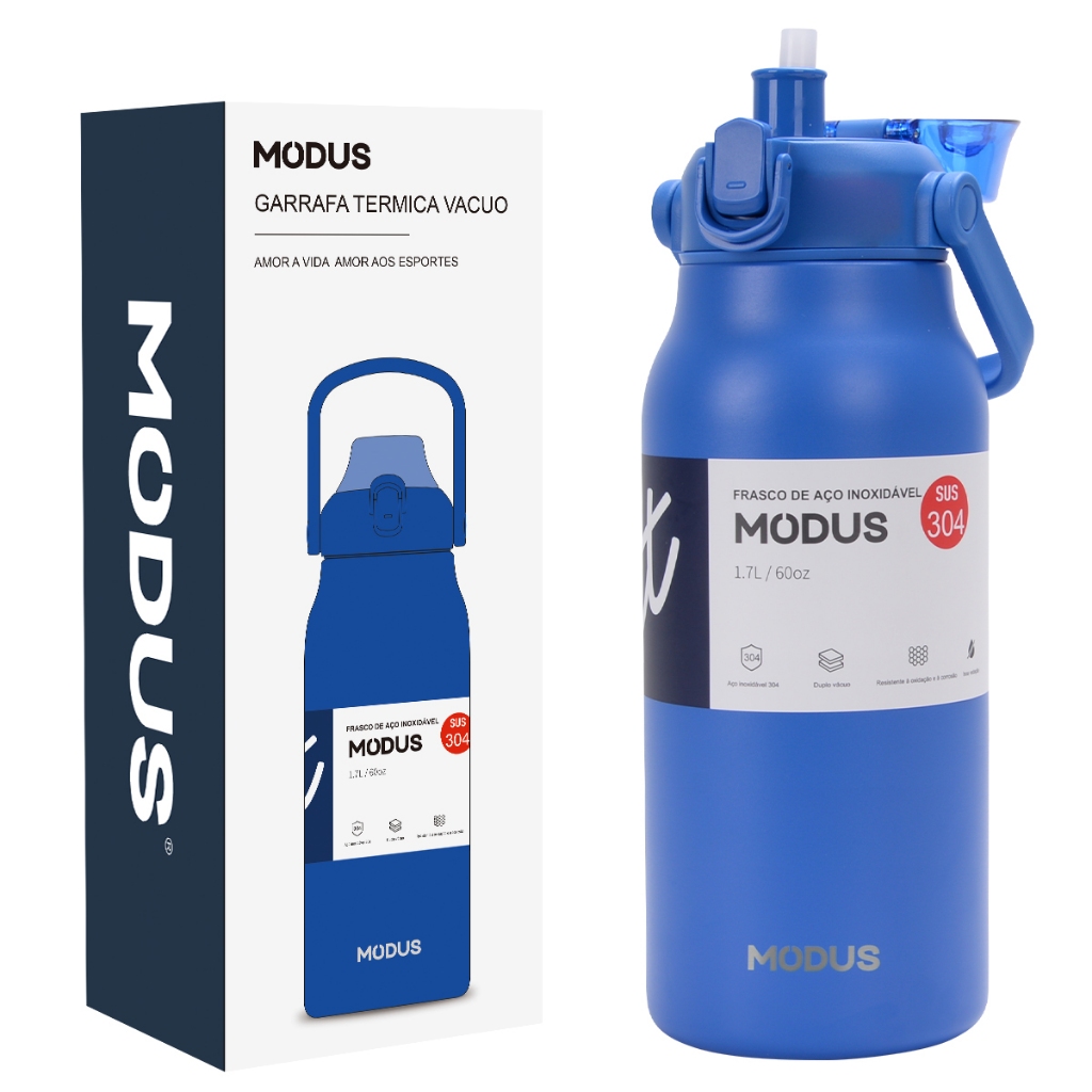 Modus Garrafa Térmica Isolada a Vácuo De Aço Inoxidável 1700ML Grande