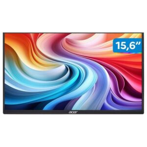 Monitor Acer Portátil 15.6” PM161Q JBm, LED Ips 60 Hz, Adaptive Sync