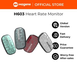 Monitor De Frequência Cardíaca Magene Para Ciclismo Sensor À Prova