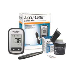 Monitor de Glicemia Accu-chek Guide com 10 Tiras