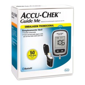 Monitor de Glicemia Accu-Chek Guide Me Tiras 50 Unidades