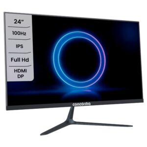 Monitor Gamer 24″ H238D Concórdia 100hz Ips Led Full Hd Hdmi DP Vesa