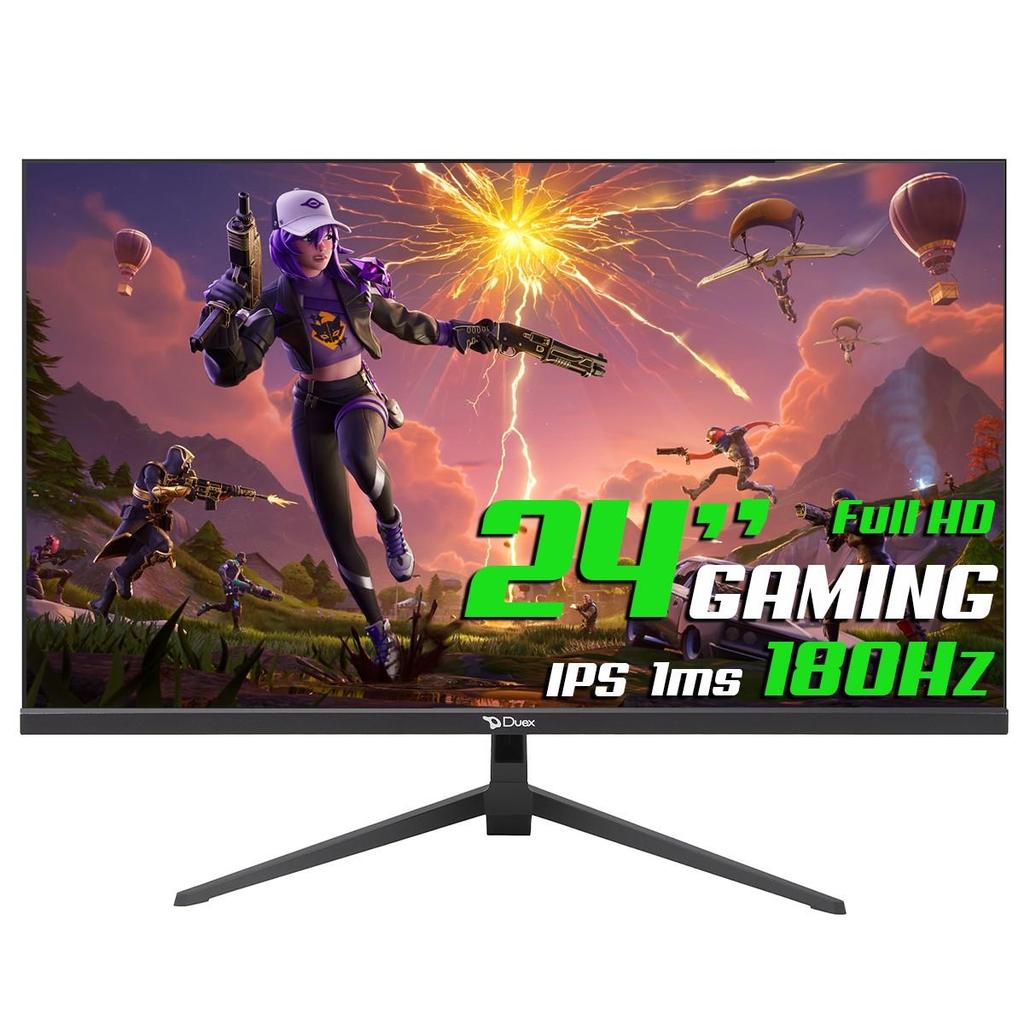 Monitor Gamer 24 Pol, Full HD, 1ms, 180Hz, Ips, FreeSync, Hdmi DP
