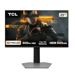 Monitor Gamer 25” Full HD Tcl 25G64 QD-Mini LED 300Hz 1ms FreeSync