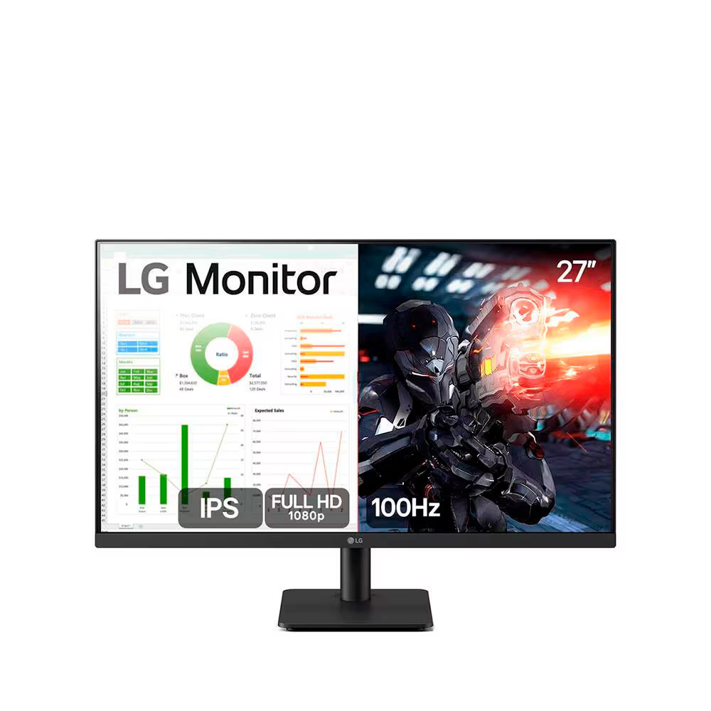 Monitor Gamer 27 Polegadas LG com Tela Ips, Full HD, 100Hz, Hdmi e