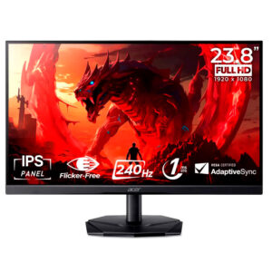 Monitor Gamer Acer Nitro 24″ 240Hz 1Ms LED Ips Full HD KG240Y W3BIIP