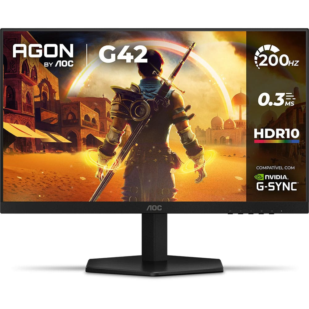 Monitor Gamer Aoc 24G42HE 57 200HZ 0,3MS 23,8 — Games