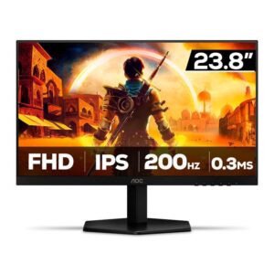 Monitor Gamer Aoc Agon 24, 23.8 Pol, Ips, FHD, 0.3ms, 200Hz, G-Sync