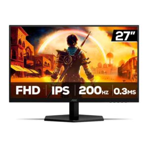 Monitor Gamer Aoc Agon 27, 27 Pol, Ips, FHD, 0.3ms, 200Hz, G-Sync