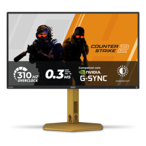 Monitor Gamer Aoc Agon CS2 25″ 310Hz 0.3ms Ips Base Ajustável CS25G