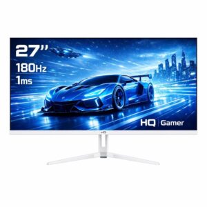 Monitor Gamer Branco 27″ Curvo 1ms, 180Hz, Amd FreeSync, Full HD