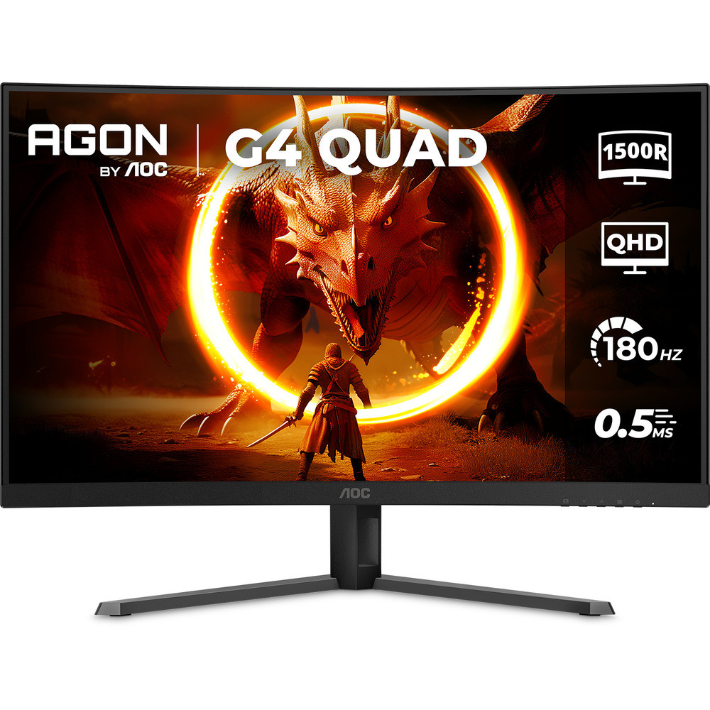 Monitor Gamer Curvo Aoc Agon Quad 32" 180Hz 0,5ms CQ32G4E