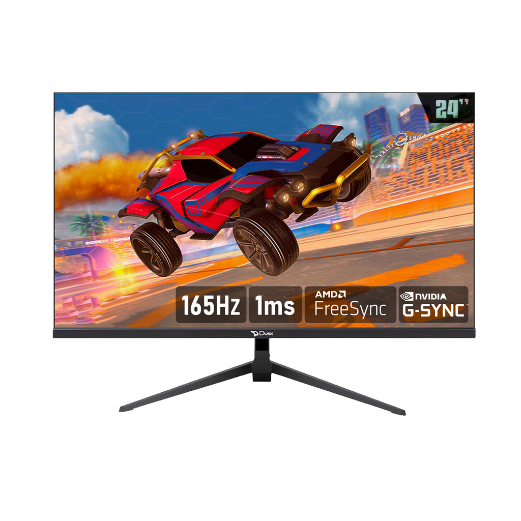 Monitor Gamer Duex, 24 Pol Ips, FHD, 1ms, 165Hz, Hdmi DP, Preto — Informática