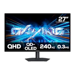 Monitor Gamer Gigabyte GO27Q24A 27”, Qhd 240Hz, 0.03ms G-Sync