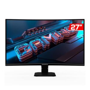 Monitor Gamer Gigabyte GS27FC, 27 Pol, VA, Curvo, FHD, 1ms, 180Hz, DP
