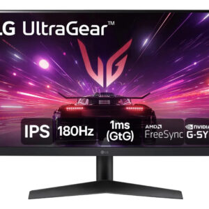 Monitor Gamer LG UltraGear 24”IPS Full HD 180Hz 1ms Nvidia Amd