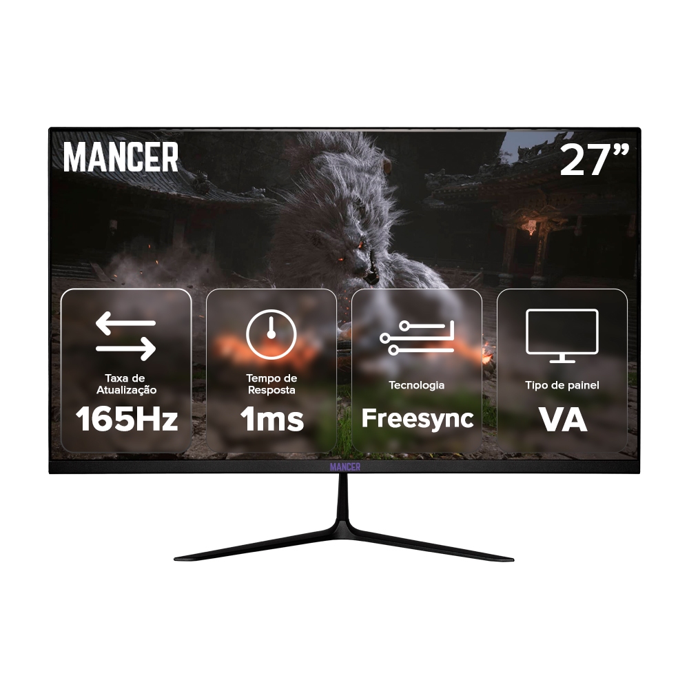 Monitor Gamer Mancer Horizon Z Pro, 27 Pol. VA, FHD, 1ms, 165Hz