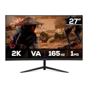 Monitor Gamer Mancer Valak VX5S, 27 Pol, VA, Curvo, 2K, 1ms, 165Hz