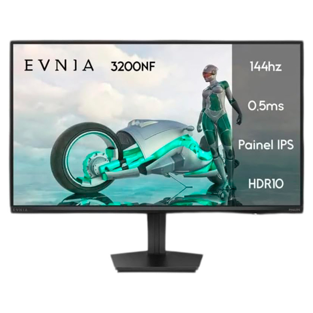Monitor Gamer Philips Evnia 23,8" 144Hz 0,5Ms Ips Full HD 24M2N3200NF