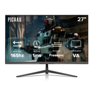 Monitor Gamer Pichau Centauri Pulse 27B, 27 Pol, VA, 2K, 1ms, 165Hz
