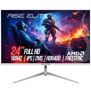 Monitor Gamer Rise Mode Elite, 24 Pol, Full HD, Ips, 165Hz, 2ms, 99%