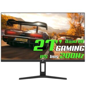 Monitor Gamer SuperFrame Ace, 27 Pol, Quad HD, Ips, 200Hz, 1ms, Hdmi