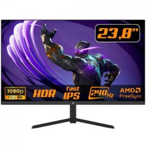 Monitor Gamer SuperFrame Vision 23.8 Pol FHD Ips 240Hz Hdr FreeSync