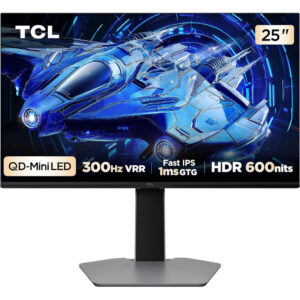 Monitor Gamer Tcl 25″ QD-Mini LED 300Hz 1ms 25G64