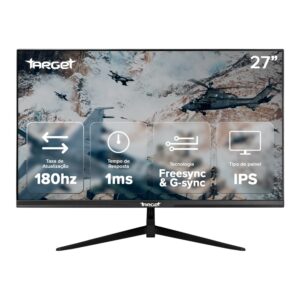 Monitor Gamer Tgt Altay TS5, 27 Pol, Ips, FHD, 1ms, 180Hz, Hdmi DP