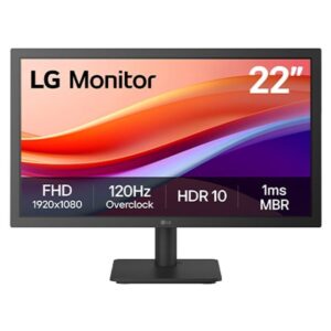 Monitor LG 22” FHD 1ms 120Hz Flicker Safe Hdmi Dynamic Action Sync