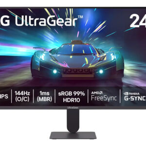 Monitor LG UltraGear™ 24″,FHD, 144Hz, 1ms Nvidia G-Sync, Amd FreeSync