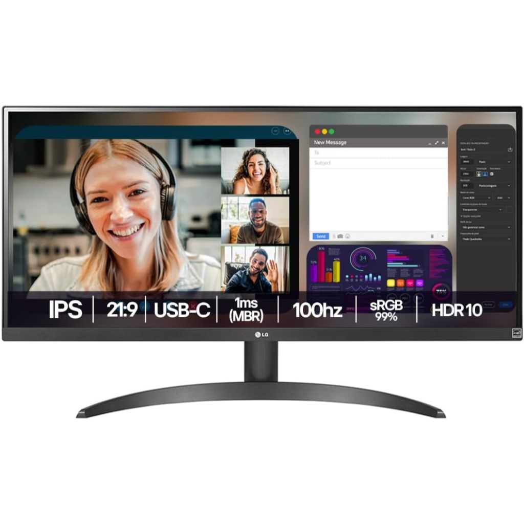 Monitor LG UltraWide™ 29" Ips Full HD 100Hz