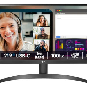 Monitor LG UltraWide Tela Ips de 29″, 21:9, HDR10, sRGB 99%, 100Hz