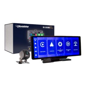 Monitor MP5 10,26″ Portátil Dvr com CarPlay Roadstar RS1050BR MI