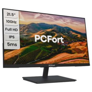Monitor PCFort T217 21.5” Ips Vga Hdmi Vesa